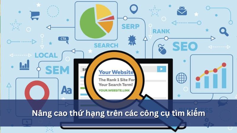 Nâng cao thứ hạng trên công cụ tìm kiếm