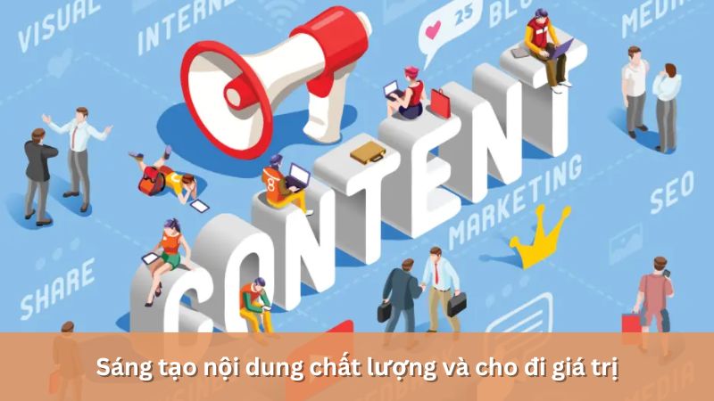 sáng tạo nội dung chất lượng tăng referral traffic