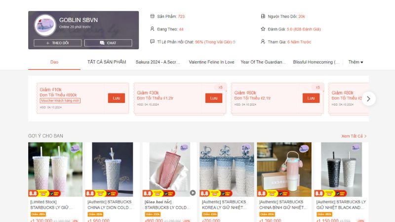 tối ưu tên và mô tả gian hàng shopee