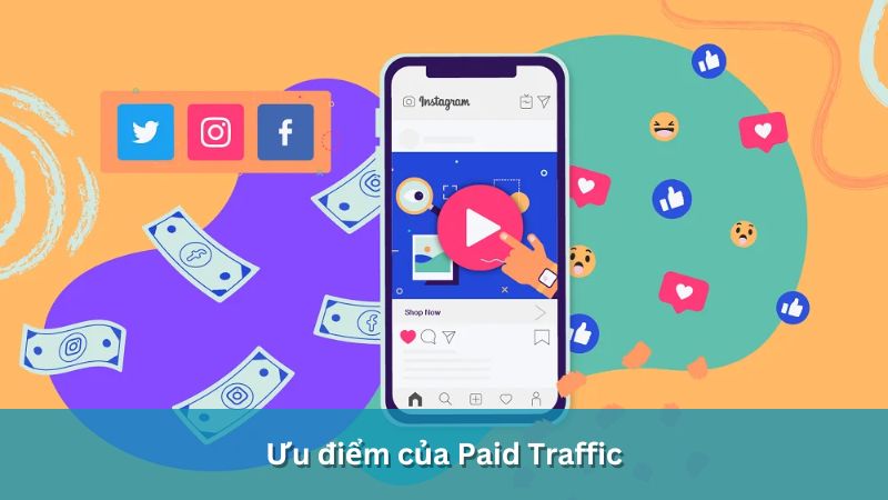 Ưu điểm paid traffic